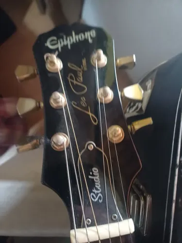 Les Paul EPIPHONE Studio Olive Drab Set-Neck