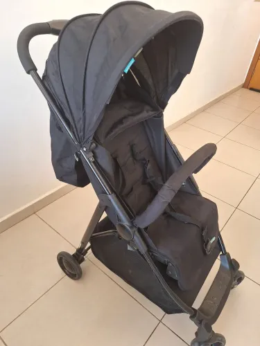 Carrinho de bebe berço passeio portátil com alça zap