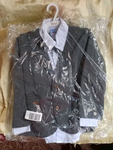 Conjunto social masculino infantil