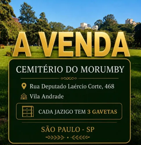 Jazigo Cemitério do Morumby