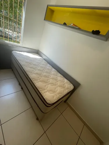 Cama box Castor Solteiro Novissima