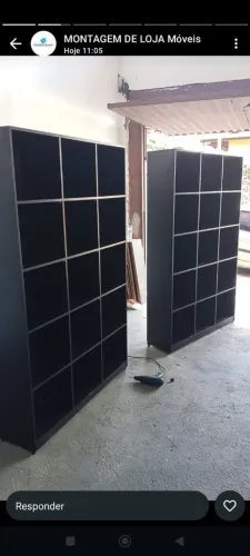 Prateleira de MDF 90xcmx186x27prof
