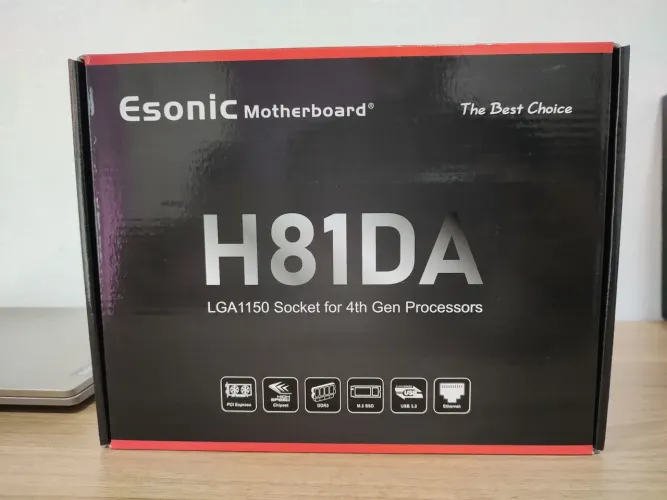 Placa mae H81 lga 1150 - Fazemos entrega!