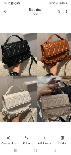 Bolsas femininas