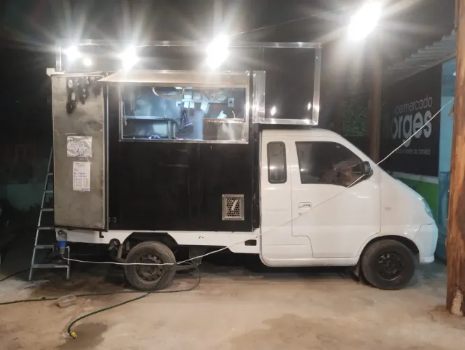 Foodtruck para trabalhar.