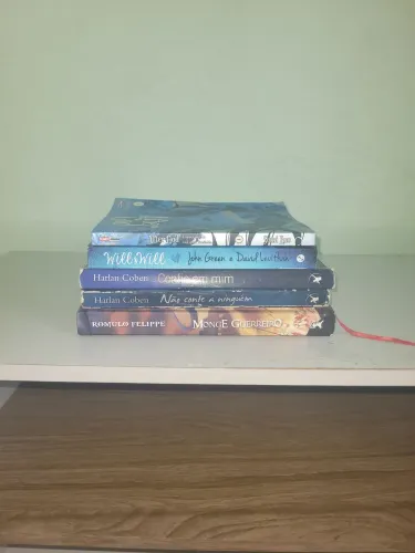 Kit Leitura: 4 Livros (Harlan Coben, John Green) + Mangá After God 1