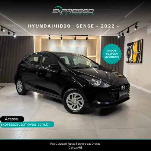 Hyundai HB20 Sense 1.0 Flex 12V MEC 2022