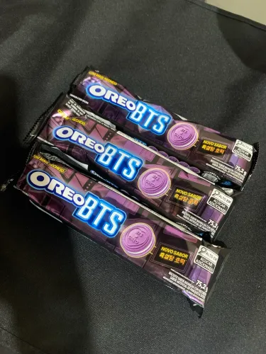 3 Pacotes Biscoito Oreo BTS