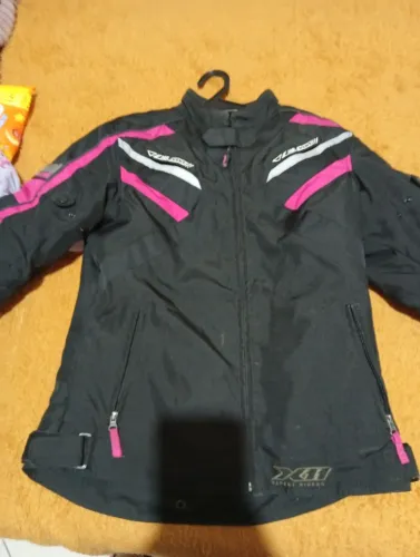 Jaqueta feminina para andar de moto