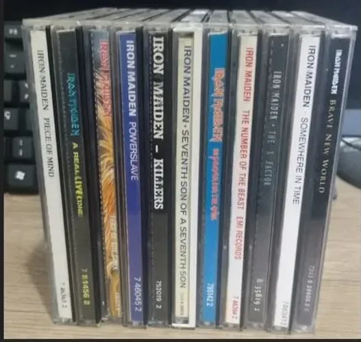 Coleção Rara: 11 CDs Iron Maiden - Edições Clássicas EMI / Sonopress