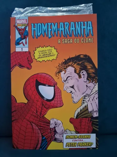Homem-Aranha A Saga do Clone volumes 1 e 2