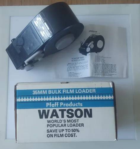 Bobinador/Rebobinador Watson 100 35mm completo