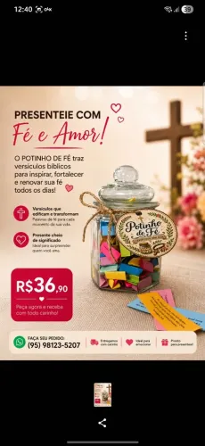 Potinho de Fé