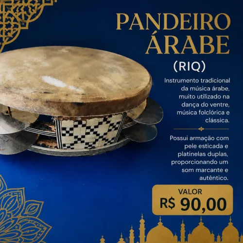 Pandeiro Árabe ( riqs)