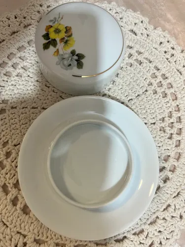 Manteigueira porcelana Renner