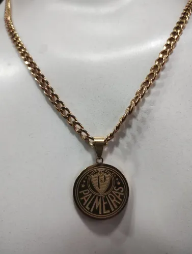 Cordão do Palmeiras de aço novo