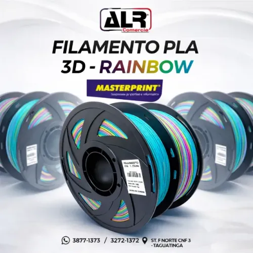 FILAMENTO PLA IMPRESSORA 3D MASTERPRINT PREMIUM