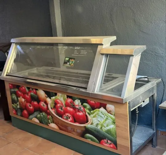 Balcão condimentador industrial | Refrigerador Subway | Restaurante e Lanchonete