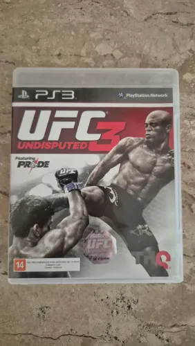 Jogo PS3 - UFC UNDISPUTED 3