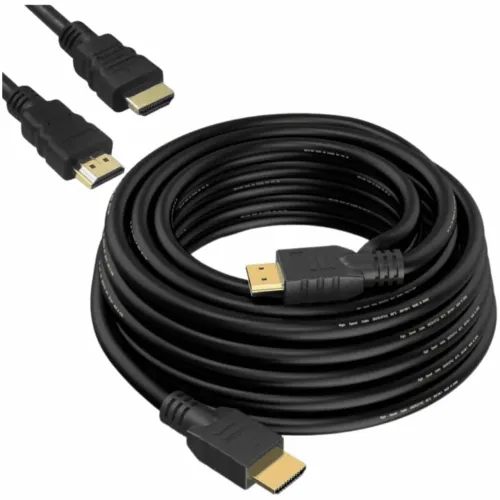 CABO HDMI EXBOM 1.4 10 METROS <br>(0)<br>Cabo HDMI 10 Metros 1.4 Emborrachado 1080p Exbom