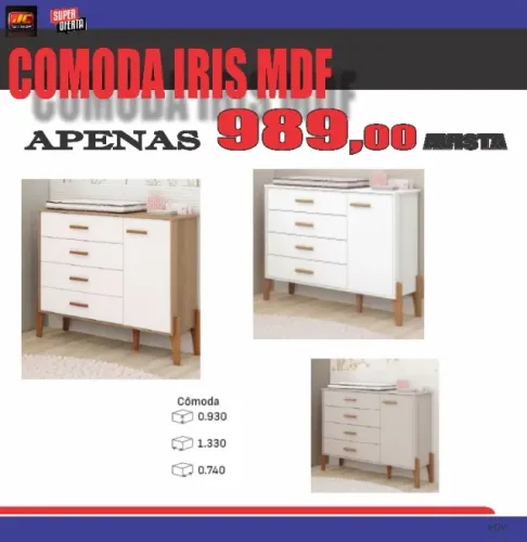 COMODA IRIS NO MDF