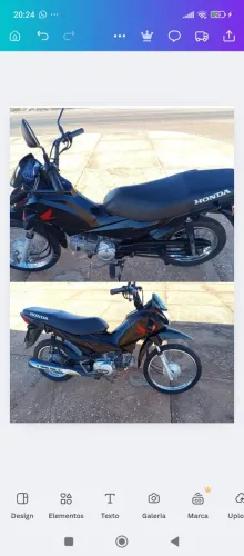 Vendo Pop 110 moto extra 