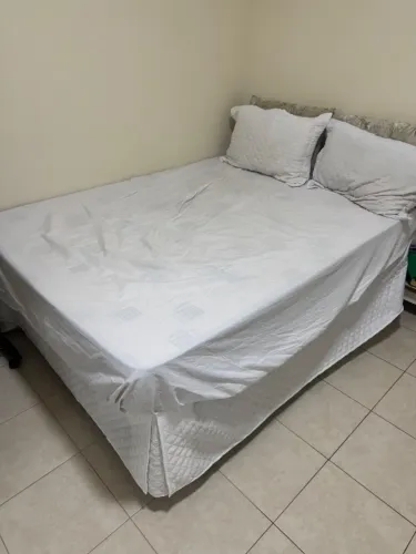 Cama box casal completa ( colchão 33D)