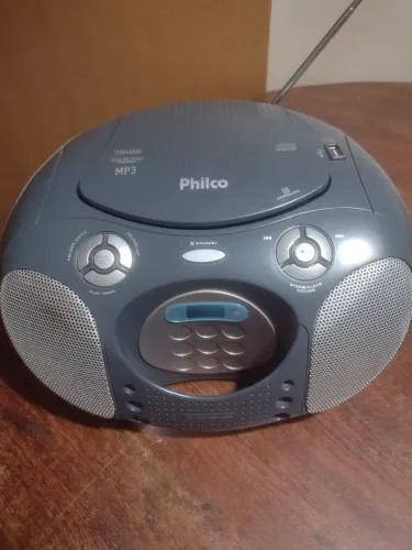 Radio Portatil Philco Pb 120N MP3/Usb/Cd/Radio 127v / 220v bivolt