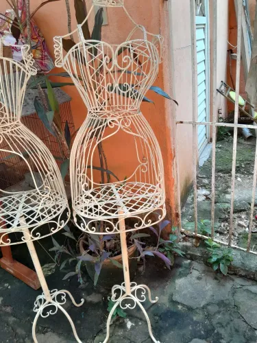 Manequins aramados vintage Ferro