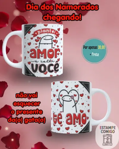 caneca personalizada - dia dos namorados