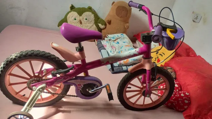Bicicleta aro 16 feminina infantil
