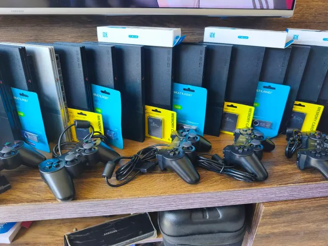 PS2 completo (somos loja)