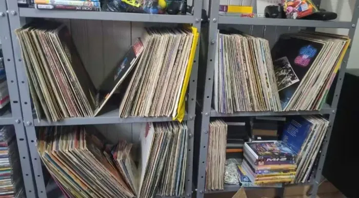 Lote 10 Discos de Vinil LP Aleatórios Diversos Titulos