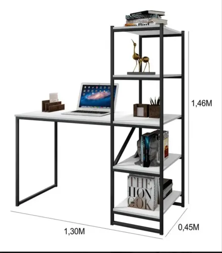 Escrivaninha+ cadeira giratória 
