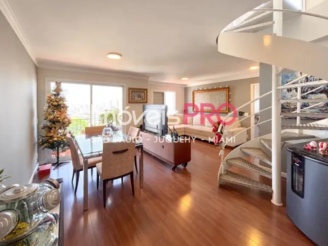 Cobertura Duplex reformado com terraço e ofurô ? vista definitiva, privacidade e conforto