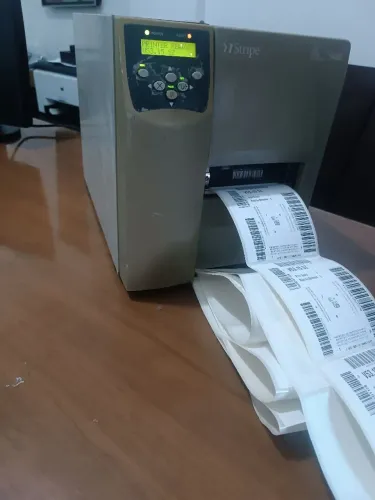 Impressora  de adesivos, etiquetas, embalagens, código de barras profissional , perfeita 