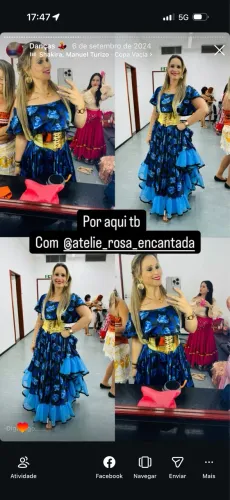 Saias Ciganas- Conjuntos 