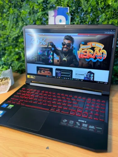Notebook Acer Nitro AN515-57 - 16GB DDR4 - 512 NVME - 1TB - RTX 3050 4GB