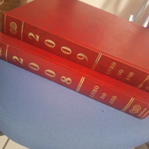BARSA livros do ano 2008 e 2009 - enciclopédia relíquia