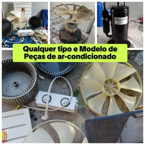 Peças de ar condicionado usado em geral