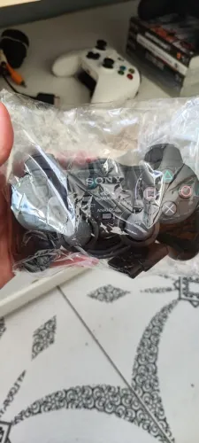 Controle PS2 Original Sony Bem Conservado Funcionando 100%