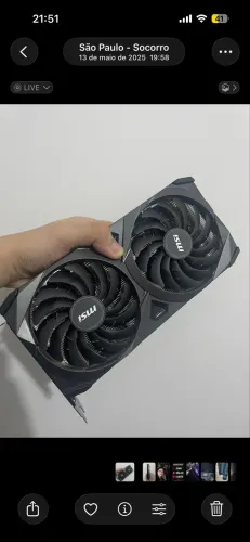 Rtx 3070 8gb MSI