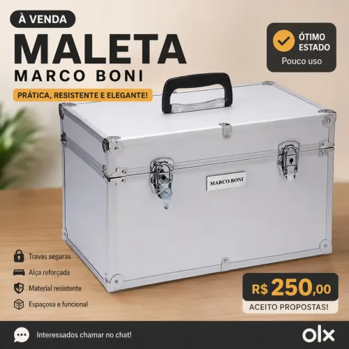 Maleta de maquiagem marco boni