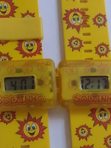 2 Relógios digital solzinho