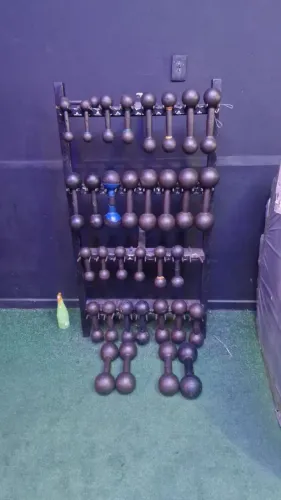 Halteres 1kg a 10kg acompanha o suporte