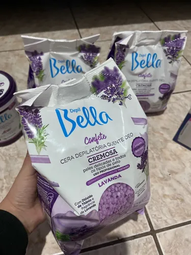 Ceras Depil Bella 1kg - Açaí e Lavanda | Depilação