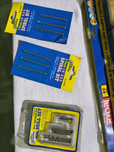 Kit Brocas de Precisão: Mini Jogo 30 Peças, Titânio e Espirais (Novos)