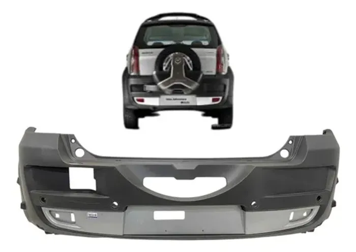 Parachoque Traseiro Fiat Idea Adventure 2011 A 2016 Original