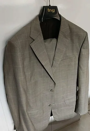 Terno masculino TNG Quadriculado 