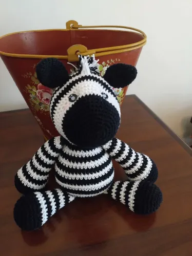 Amigurumi - Zebra